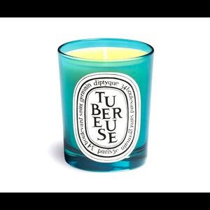 Diptyque Tubereuse in Limited Edition Turquoise Vessel 190g NIB